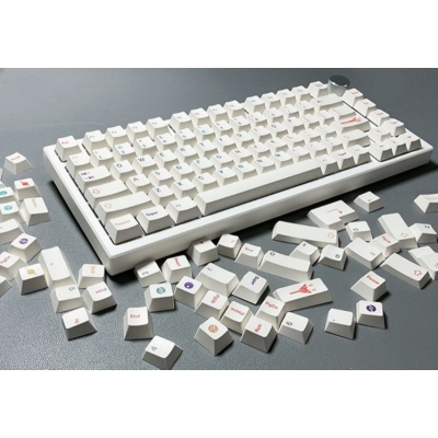 Travel 104+34 Cherry MX PBT Dye-subbed Keycaps Set for Mechanical Gaming Keyboard